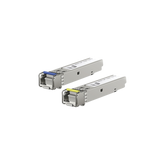 UFiber Módulo SFP, transceptor MiniGibic MonoModo 1.25 Gbps, distancia 3km, un conector LC, incluye 2 tranceptores